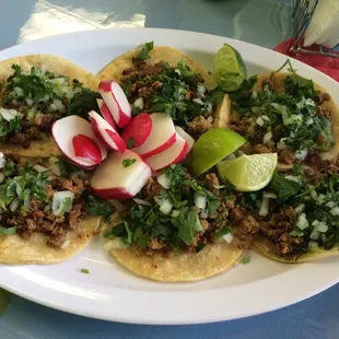 Carne asada tacos