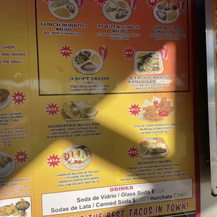 Menú