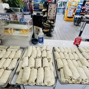 Preparing 120 Breakfast Burritos for Bakersfield Christian High School.