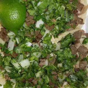 Lingua tacos. Absolutely terrible. Chewy and old. Won't be ordering this dish.