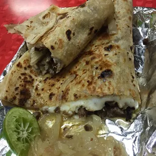 Sincronizada de bistec