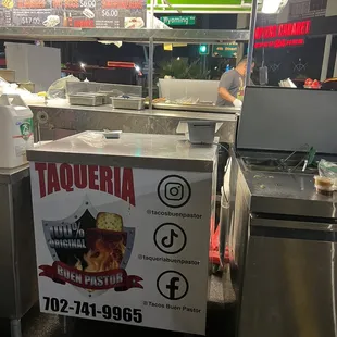 a man preparing food