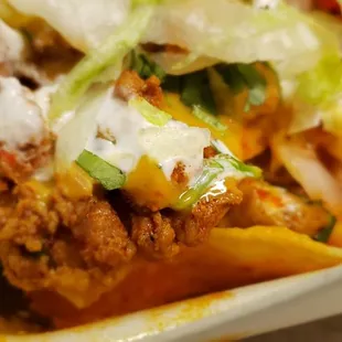 Al pastor nachos