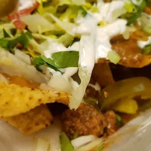 food, nachos