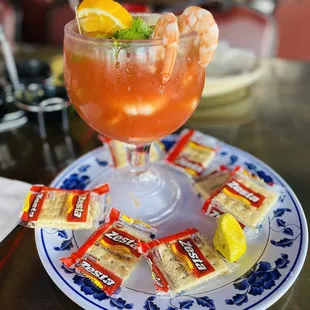 Coctel de Camarones (Shrimp Cocktail)