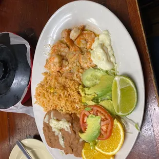 Camarones al Mojo de Ajo