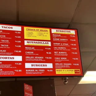 Menu 3/12