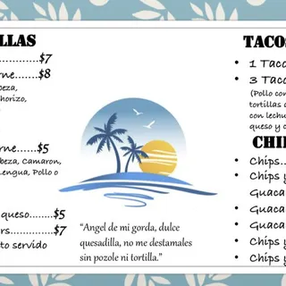 3 tacos fritos de pollo