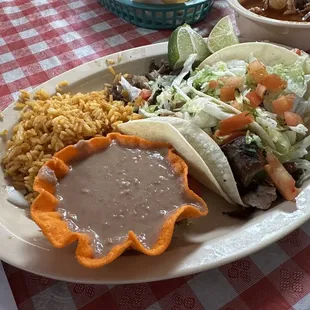 3 taco plate