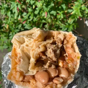 Carnitas burrito