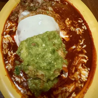 Burrito Mojado (A Big One)