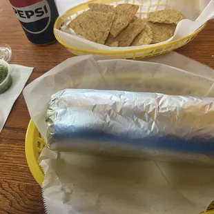 Super Burrito grilled chicken.