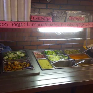 Salsa bar