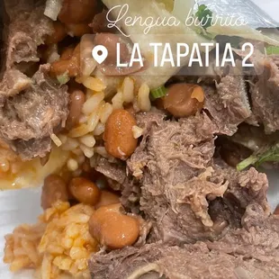 Lengua burrito