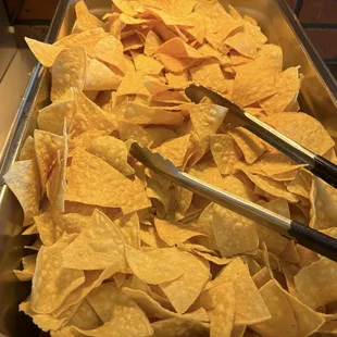 All you can eat chips. Free
