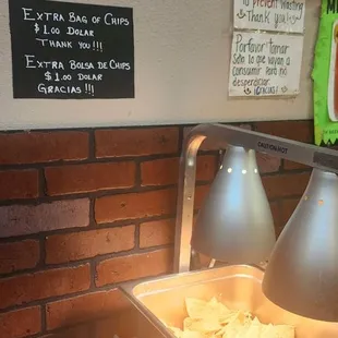 1 free bag of chips.