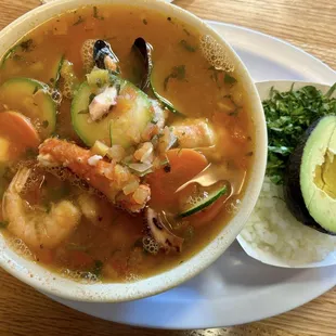 7 seafood Soup. Unbelievable!