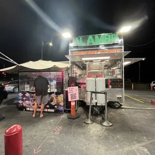 You order right where that man is standing lol