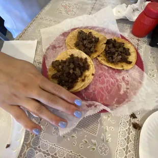 $2.50 for a very small taco