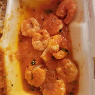 Camarones a la diabla ordered on 4/2/20 pick up only.The flavor was ok, there portion was RIDICULOUS.13$ and some change