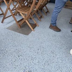 Brand new floor surface, same great food!