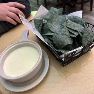 Corn and Chips and Queso
