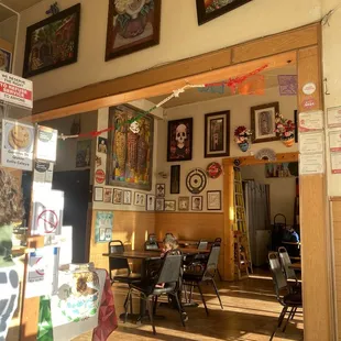 Inside