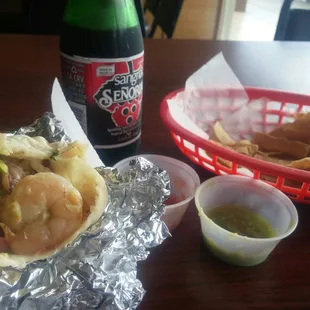 Shrimp Burrito