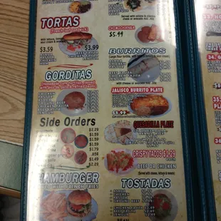 ramen and noodles, menu