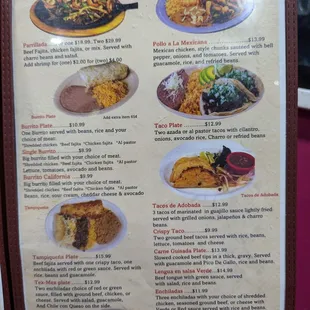 ramen and noodles, menu