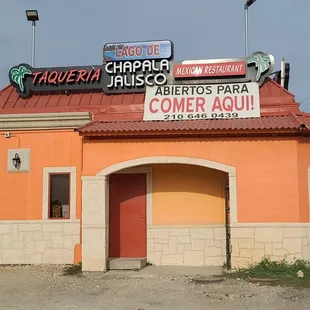 Outside sign