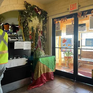 Inside of restaurant