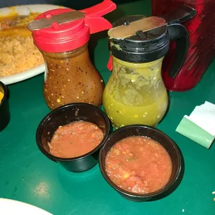 Their delicious salsas!