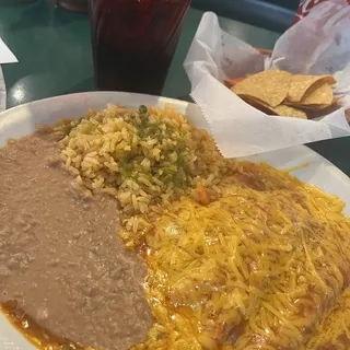 Mexican Enchiladas Plate