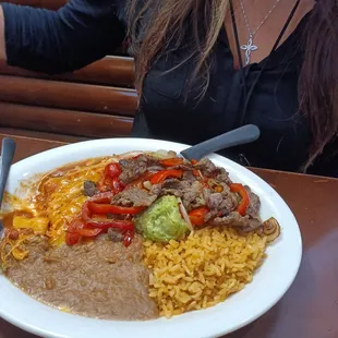 Beef Fajita Plate