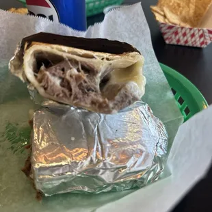 Large chunks is lingua.