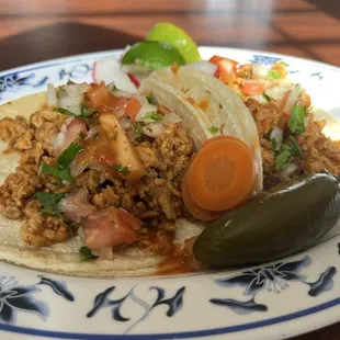 Tacos w al pastor