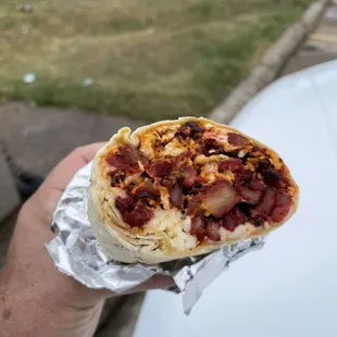 Pastor Breakfast Burrito