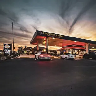 Our Beautiful Family Owned Taqueria, 15+ year old abandoned gas station brought to life for you to enjoy. Come check us out!