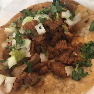 Al Pastor taco - delicious