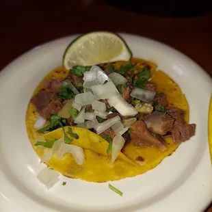 Lengua taco