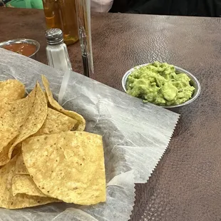 $8.99 Guacamole and Chips. Seriously?!!! What a rip off!!