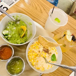 guacamole &amp; Esquites