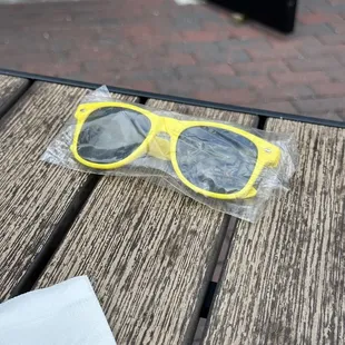 Owner checked on us and as it was quite sunny, he offered us a pair of shades. So thoughtful!!