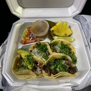 4 Tacos - $12