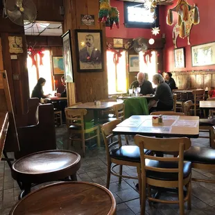 Dining room, front if restaurant