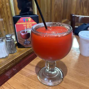 Strawberry marg