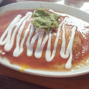 Beef Enchilada Riviera