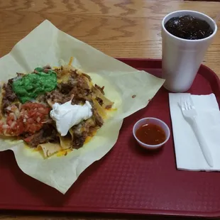 nachos, food