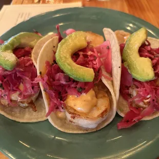 Shrimp tacos